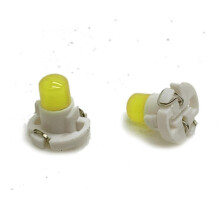 2 x White T3 neo wedge Cob LED dashboard speedo dial instrument bulb lights