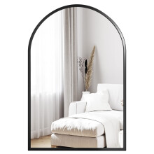 (Black, 50*75cm) Dripex Arched Mirror: Stylish Home Décor.