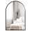 Dripex (Black, 50*75cm) Dripex Arched Mirror: Stylish Home Décor. 1