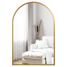 (Gold, 50*75cm) Dripex Arched Mirror: Stylish Home Décor.