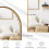 Dripex (Gold, 50*75cm) Dripex Arched Mirror: Stylish Home Décor. 5