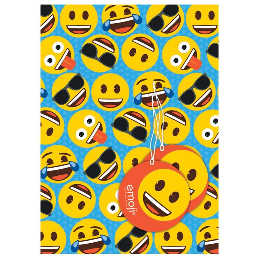 Emoji Gift Wrap Sheets (Pack of 4)