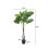Living And Home 120cm Artificial Monstera Deliciosa Tree in Pot for Decoration 6