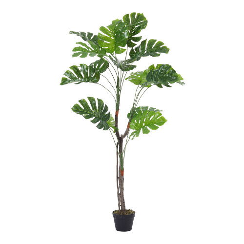 Living And Home 155cm Artificial Monstera Deliciosa Tree in Pot for Decoration 1