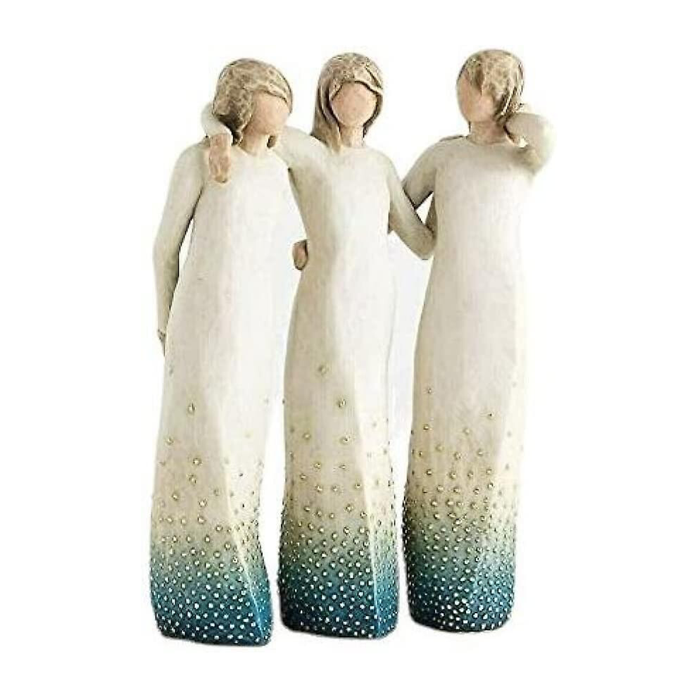 Three Sisters Figures Sculptures Friendship Three Sisters Statue -crafts