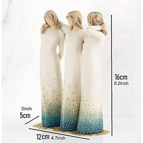 Three Sisters Figures Sculptures Friendship Three Sisters Statue -crafts 2