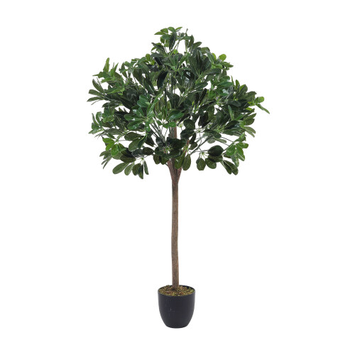 Living And Home 122cm H Artificial Schefflera Arboricola Tree in Pot for Decoration 1