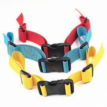 Backpack Chest Straps, Anti Slip Chest Strap Nylon Sternum Strap Backpack Chest Harness Adjustable Chest Strap For Rucksack (3pcs, Red blue yell(haoyi