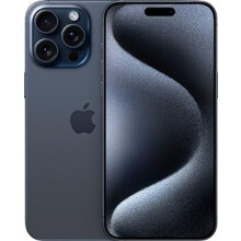 Apple iPhone 15 Pro Max (International/CN) (1TB, Blue Titanium) - Refurbished