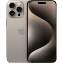 Apple iPhone 15 Pro Max (International/CN A3105) (256GB, Natural Titanium) - Refurbished
