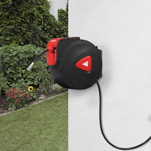 AREBOS AREBOS Compressed Air Hose Reel Automatic Hose Reel Drum 30 m 2