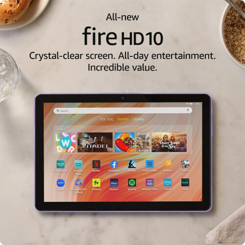 Amazon Amazon Fire HD 10 (2023, 13th Gen) (32GB, Lilac)