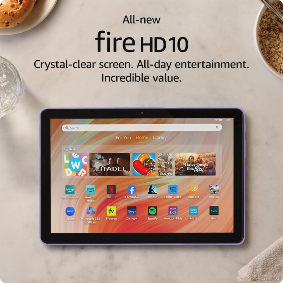 Amazon Fire HD 10 (2023, 13th Gen) (32GB, Lilac)