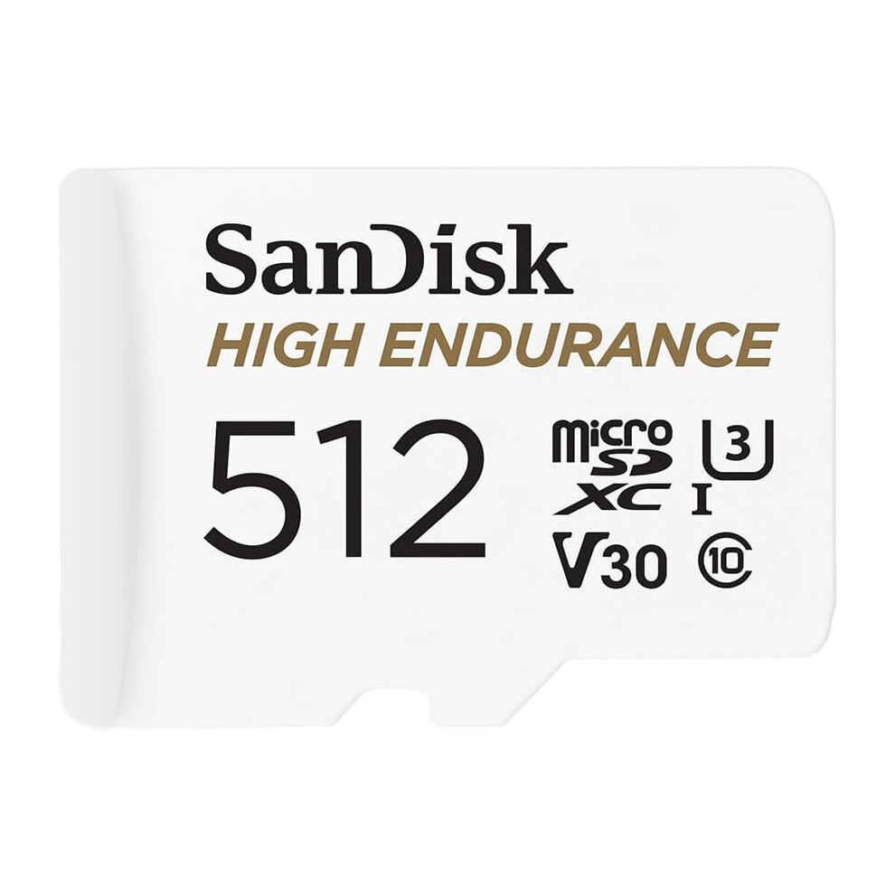 SanDisk High Endurance MicroSD Card (512GB, SDSQQNR-512G)