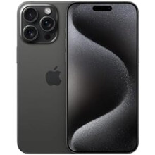Apple iPhone 15 Pro Max (A3106, Nano and Esim) (256GB, Black Titanium) - Refurbished
