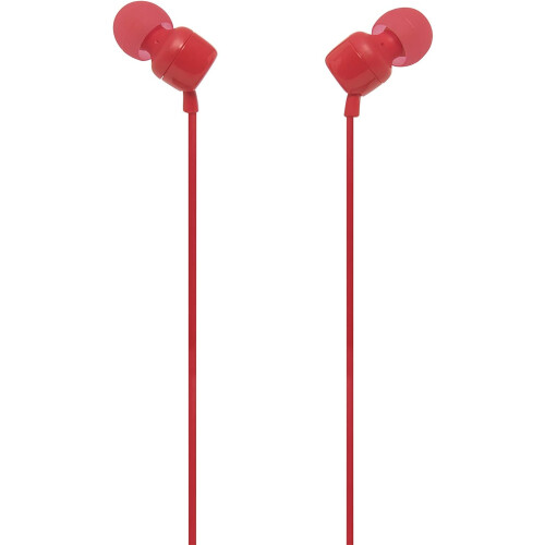 JBL JBL T110 In-Ear Headphones (Red)