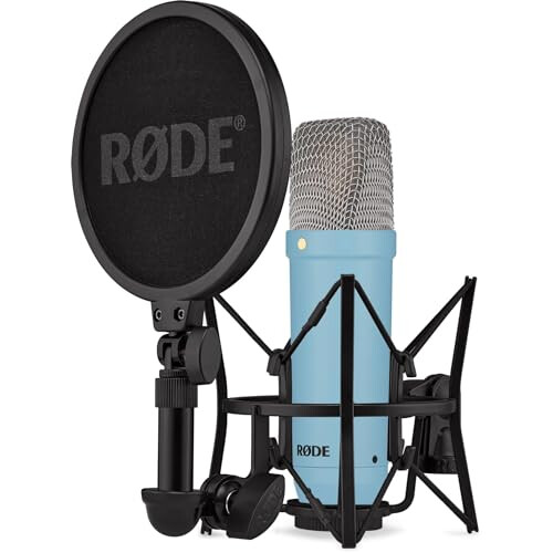 Rode Rode NT1 Signature Series Large-Diaphragm Condenser Microphone (Blue)