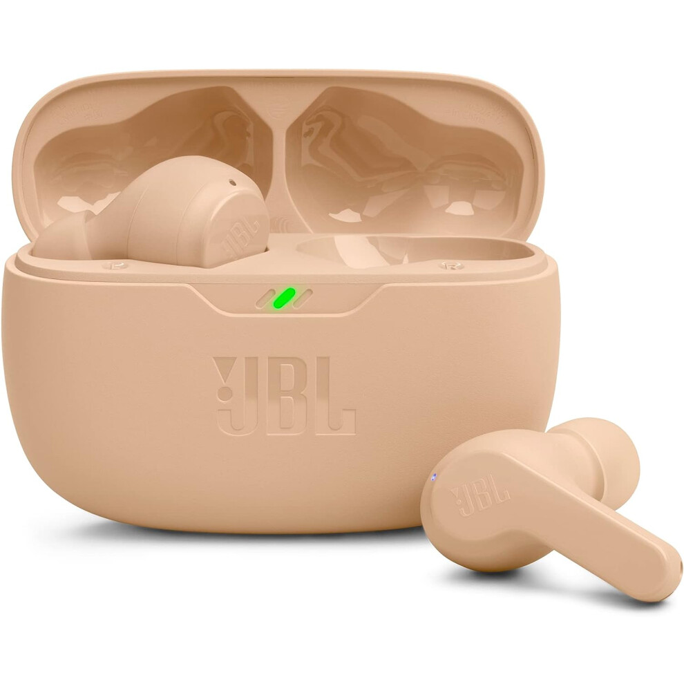 JBL Wave Beam True Wireless Earbuds (Beige)