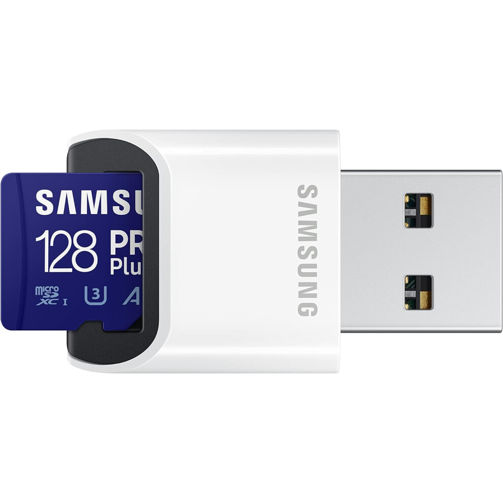 Samsung Pro Plus MicroSDXC Class 10 (128GB, MB-MD128KB/WW)