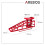 AREBOS AREBOS Car ramp | Height adjustable from 270-375 mm | 2 T | Single 6