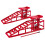 AREBOS AREBOS XXL Car Ramp | Lifting Platform | Car Ramp | 245 mm drive-up width | Drive-up ramp | Lifting Platform | Height Adjustable 2 T | (Set of 2) 1