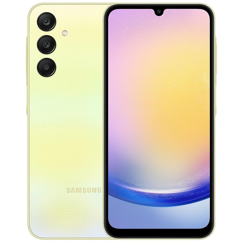 Samsung Galaxy A25 (A256E-DSN, 5G) (256GB+8GB, Yellow)