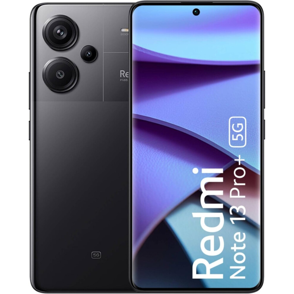 Redmi Note 13 Pro+ 5G (512GB+12GB, Midnight Black, Global Version)