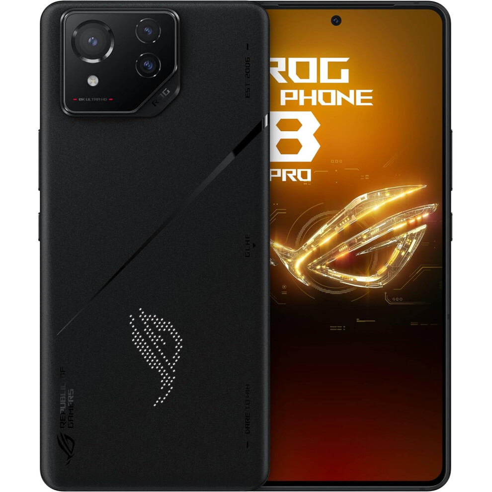 ASUS ROG Phone 8 Pro (AI2401) (Global) (512GB+16GB, Phantom Black)