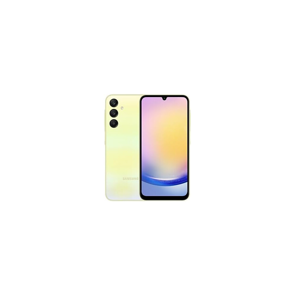 Samsung Galaxy A25 (A256E-DSN, 5G) (128GB+8GB, Yellow)