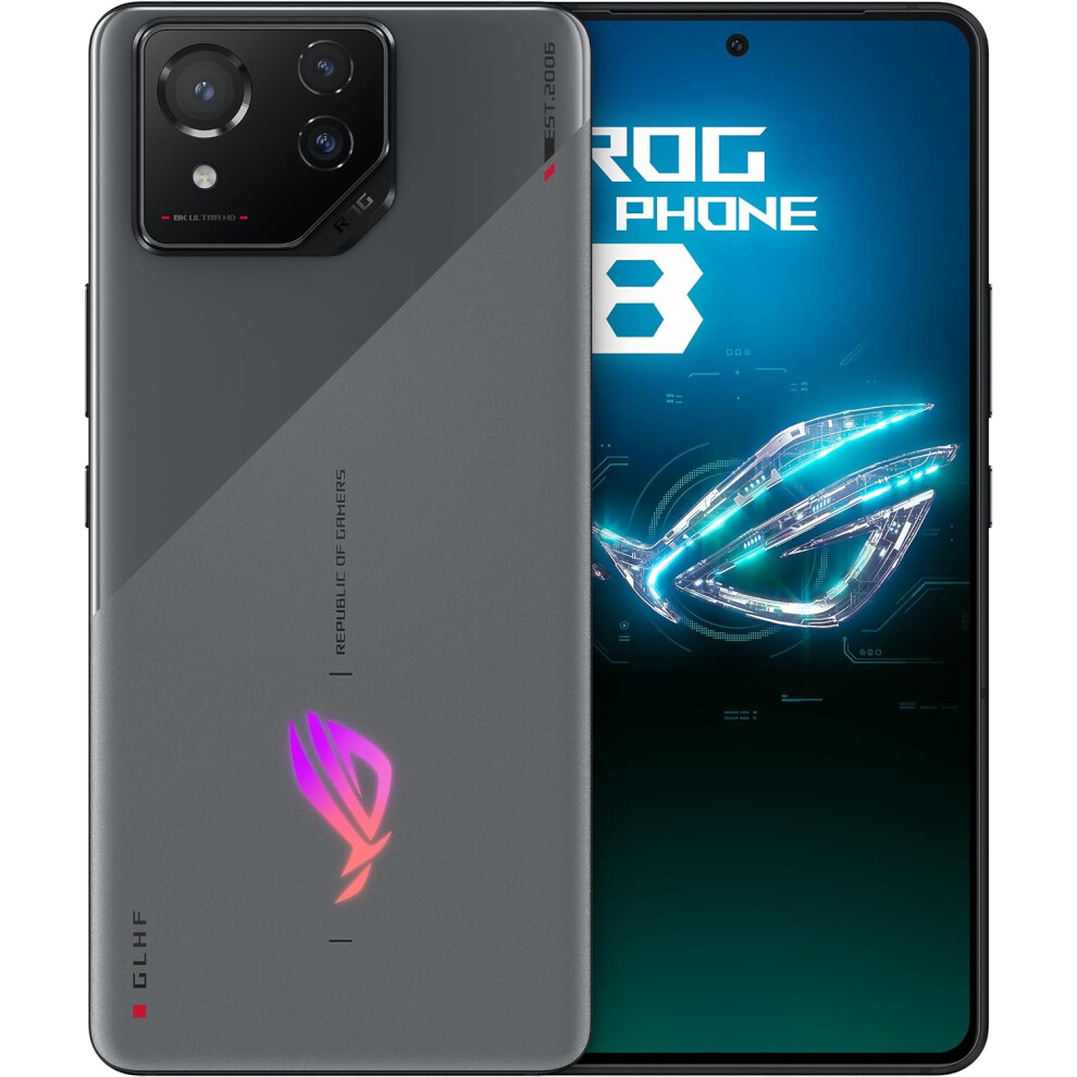 ASUS ROG Phone 8 (AI2401) (Global) (256GB+12GB, Rebel Grey)