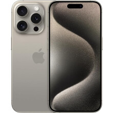 Apple iPhone 15 Pro (International/CN) (256GB, Natural Titanium) - Refurbished