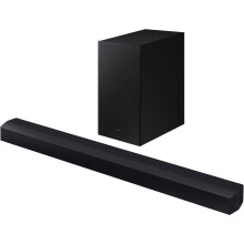 Samsung HW-C450 C450 Soundbar with Wireless Subwoofer - 300W, 3D Surround, Adaptive Sound, TV & Gaming Modes, Bluetooth & Optical