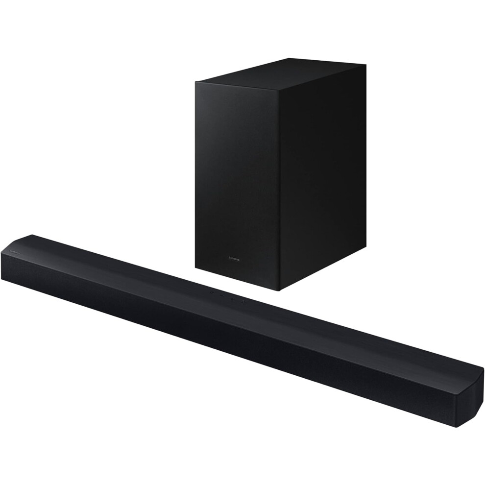 Samsung Soundbar with Subwoofer, Black - C450, C-series-Adaptive sound