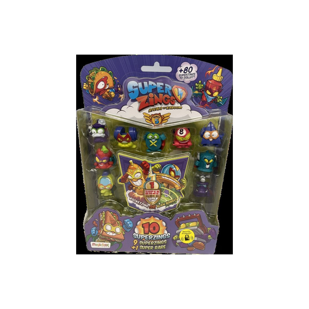 Super Zings Rival of Kaboom 10 Figure Pack Series 5