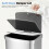 Casart 50L Automatic Rubbish Bin Infrared Sensor Can W/ Soft Close Lid 3