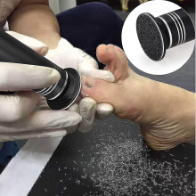 (UK Plug) Upgraded Electric Callus Remover (speed Adjustable) With 60pcs Replacement Sandpaper Discs, Professional Pedicure Foot File Sander For Men Women Dead