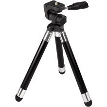 Mini Small Universal Extendable Tabletop Handheld Tripod Digital Camera Pan Tilt
