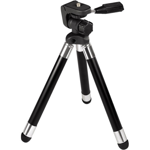 Hama Mini Small Universal Extendable Tabletop Handheld Tripod Digital Camera Pan Tilt