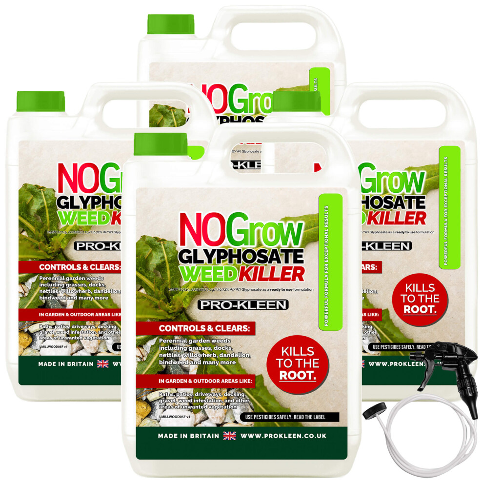 (16L) NoGrow Glyphosate Weed Killer