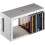 Hama Hama 20 Cd Rack - Plastic Storage Box Fitting 20 Cds In Cases GREY 1