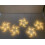 5 LED Acrylic Frosted Swirls - Warm White 1