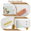 Casart Dressing Tables Stools Set 100 x 45 cm Table & Stool W/ LED Mirror 2