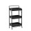 3 Tier Foldable Metal Rolling Organizer Cart 1