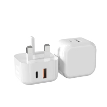 PD 20W & QC3.0 USB C and USB A Adapter Fast Charging Wall Plug
