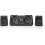 48w PC Laptop Speakers Set USB AUX Stereo Computer Desktop Volume Control Black 1