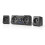 48w PC Laptop Speakers Set USB AUX Stereo Computer Desktop Volume Control Black 2