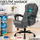 ELFORDSON (Grey) ELFORDSON Massage Office Executive Chair 3
