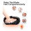 RENPHO RENPHO COMPACT - SHIATSU FOOT MASSAGER WITH REMOTE CONTROL - BLACK 13