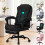 ELFORDSON (Fabric Black) ELFORDSON Massage Office Executive Chair 2