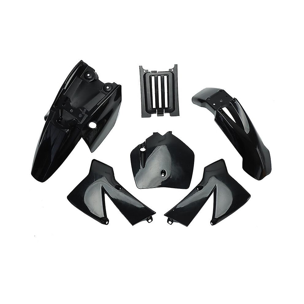 (Black) Tib Kit For Ktm50 Sx 50Cc 50 50Sx Mini Adventure Junior Adventur 2003-2008 Dirt Bike Pit Bike Plastic Body Fender Kit Body Cover Black 8238749218345